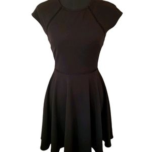 B. Darlin Macy's. Laser Stitch Fit-n-Flare Dress
